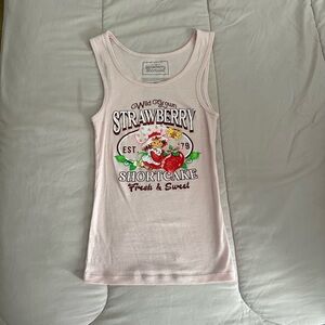 Strawberry Shortcake Pink Tank Top